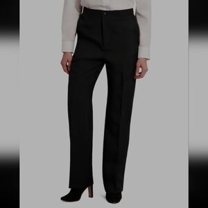 NEIL ALLYN “COMFORT POLY” FLAT FRONT WOMEN’S BLACK TUXEDO PANTS. Comfort…